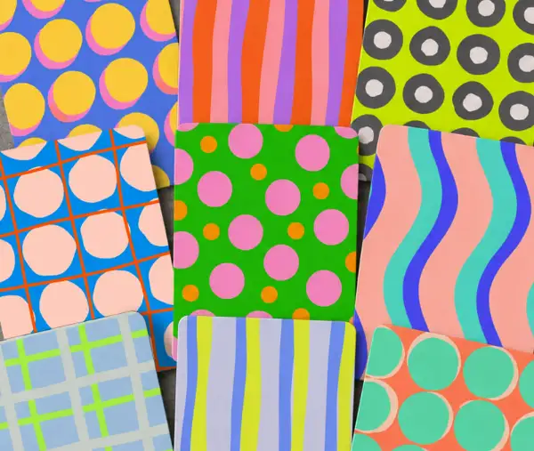 Neon Pop Patterns